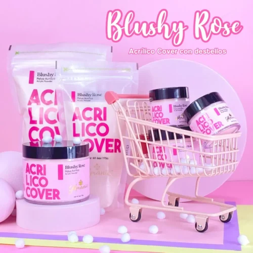 ACRILICO COVER BLUSHY ROSE YKMANIA 1 OZ/ 30G