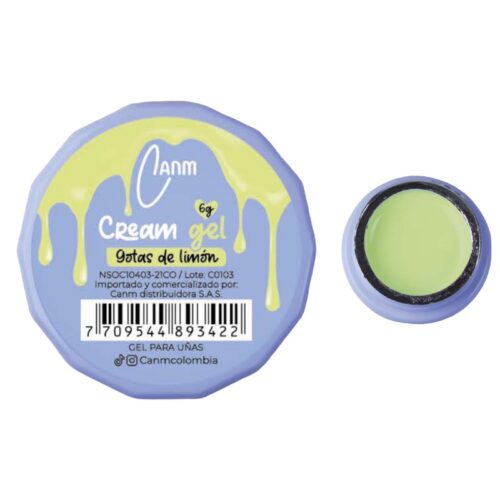 CREAM GEL CANM GOTAS DE LIMON