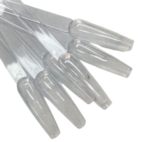 LLAVERO EXHIBIDOR COFFIN TRANSPARENTE X50