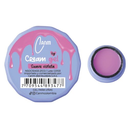 CREAM GEL CANM SUAVE VIOLETA