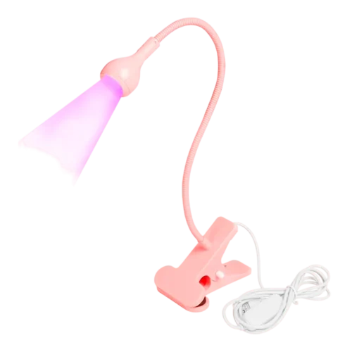 LÁMPARA PRESS ON DE 6W GANCHO ROSA