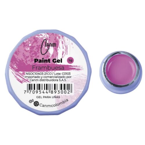 PAINT GEL CANM- FRAMBUESA