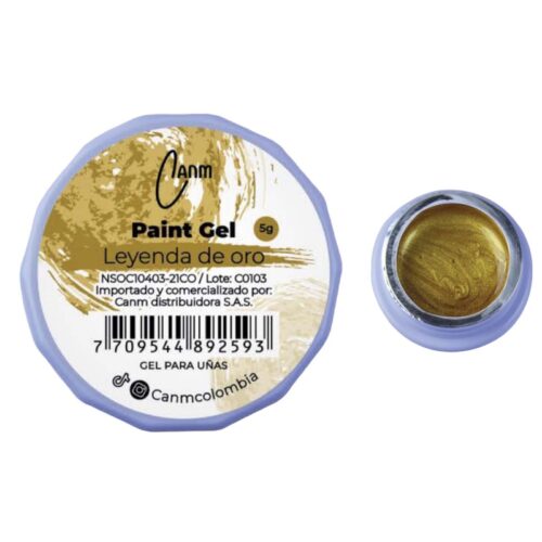 PAINT GEL CANM- LEYENDA DE ORO ( DORADO)