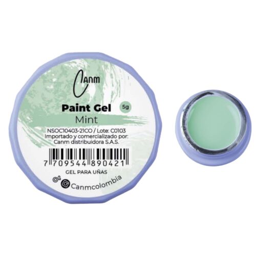 PAINT GEL CANM- MINT