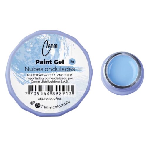 PAINT GEL CANM- NUBES ONDULADAS