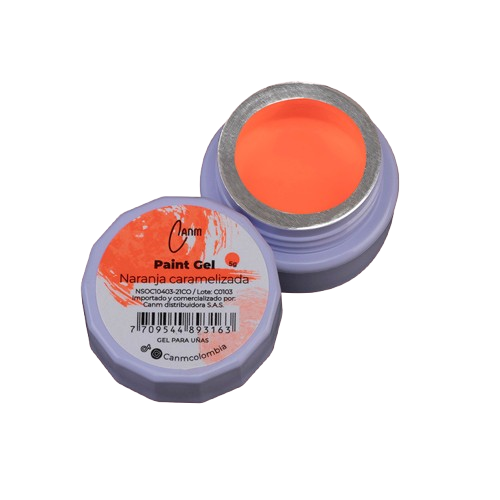 PAINT GEL CANM- NARANJA CARAMELIZADA