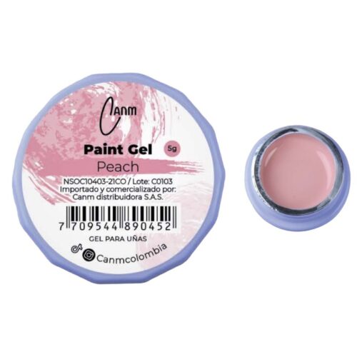 PAINT GEL CANM- PEACH