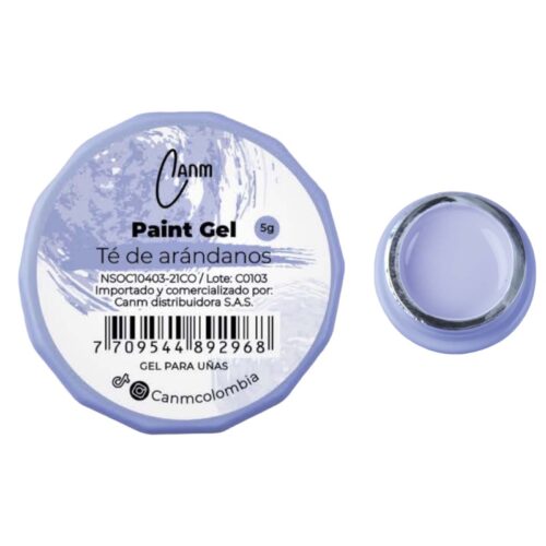 PAINT GEL CANM- TÉ DE ARANDANOS