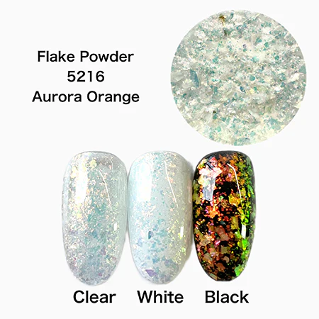 FLAKE AURORA AZUL AMARILLOSO