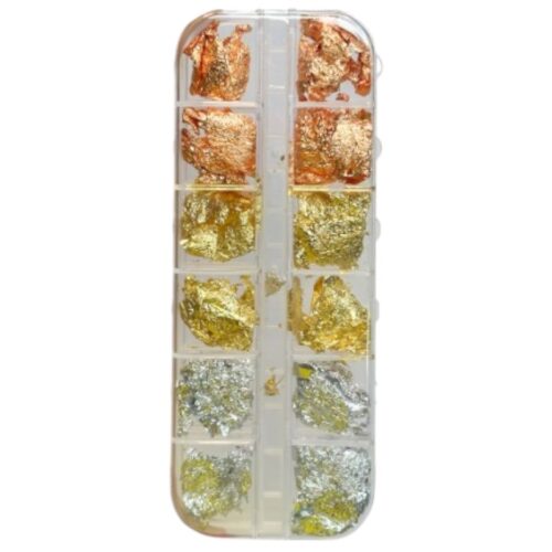 PAPEL ORO X12 PLATA, ORO, ORO ROSA